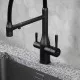 Смеситель для кухни Sancos Garda SC4009MB Черный матовый