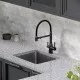 Смеситель для кухни Sancos Garda SC4009MB Черный матовый