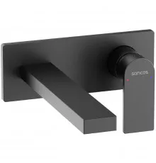 Смеситель для раковины Sancos Studio SC9017MB Черный матовый