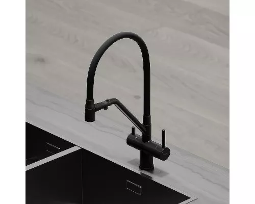 Смеситель для кухни Sancos Dora SC4003MB Черный матовый