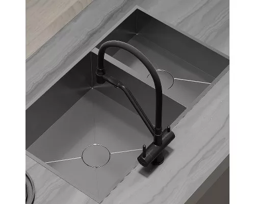Смеситель для кухни Sancos Dora SC4003MB Черный матовый