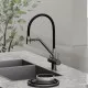 Смеситель для кухни Sancos Dora SC4003GG Вороненая сталь Черный
