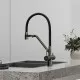 Смеситель для кухни Sancos Dora SC4003GG Вороненая сталь Черный
