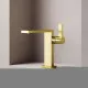 Смеситель для раковины Sancos Linn SC9019BG Золото брашированное