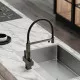 Смеситель для кухни Sancos Moro SC4006GG Вороненая сталь Черный