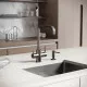 Смеситель для кухни Sancos Vela SC4013GG цвет Вороненая сталь