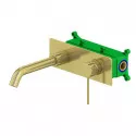 Смеситель для раковины Timo Saona 2371/17SM Золото матовое Смеситель для раковины Timo Saona 2371/17SM Золото матовое