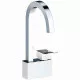 Заказать Смеситель для кухни WasserKRAFT Aller 1067W Белый Хром в магазине сантехники Santeh-Crystal.ru