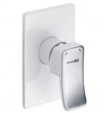 Смеситель для душа WasserKRAFT Aller 10651W Белый Хром