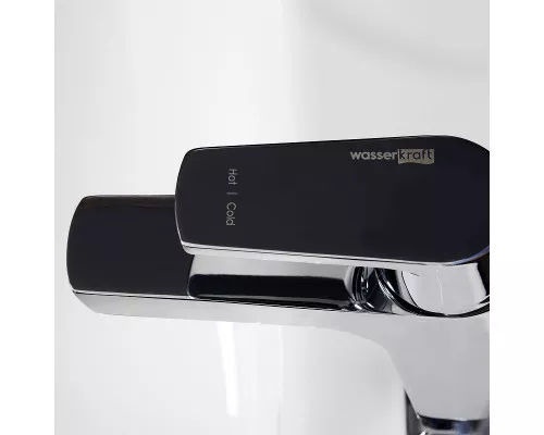 Приобрести Смеситель для раковины WasserKRAFT Dill 6103 Хром в магазине сантехники Santeh-Crystal.ru
