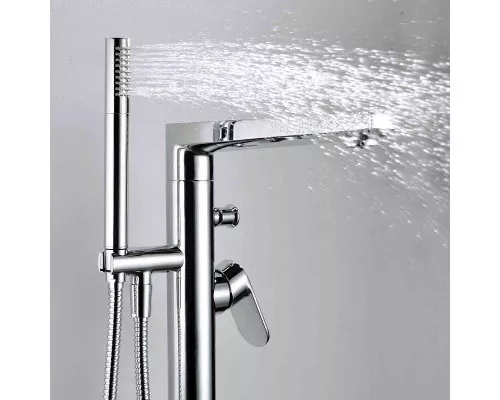 Приобрести Смеситель для ванны WasserKRAFT Dinkel 5821 Хром в магазине сантехники Santeh-Crystal.ru