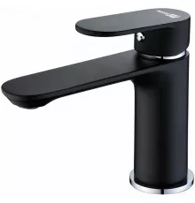 Смеситель для раковины WasserKRAFT Elbе 7403 Черный матовый Хром