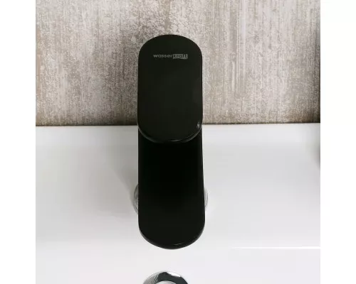 Приобрести Смеситель для раковины WasserKRAFT Elbе 7403 Черный матовый Хром в магазине сантехники Santeh-Crystal.ru