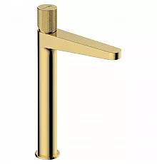 Смеситель для раковины WasserKRAFT Ems 7603H Золото глянцевое