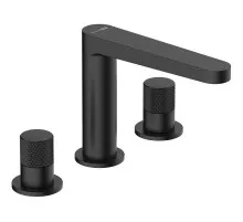 Смеситель для раковины WasserKRAFT Fulda 5235 Черный матовый