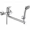 Смеситель для ванны WasserKRAFT Isen 2602L универсальный Хром