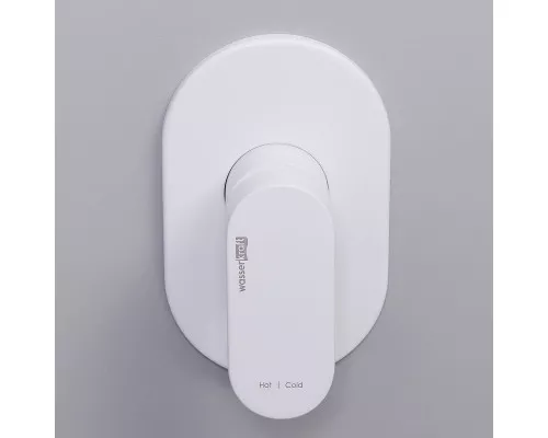 Заказать Смеситель для душа WasserKRAFT Mindel 8551 Белый матовый в магазине сантехники Santeh-Crystal.ru