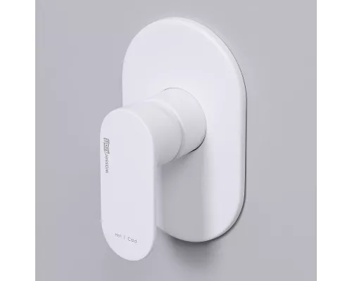 Заказать Смеситель для душа WasserKRAFT Mindel 8551 Белый матовый в магазине сантехники Santeh-Crystal.ru