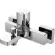 Купить Смеситель для ванны WasserKRAFT Naab 8601 Хром в магазине сантехники Santeh-Crystal.ru