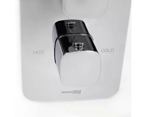 Приобрести Смеситель для душа WasserKRAFT Naab 8644 Thermo с термостатом Хром в магазине сантехники Santeh-Crystal.ru