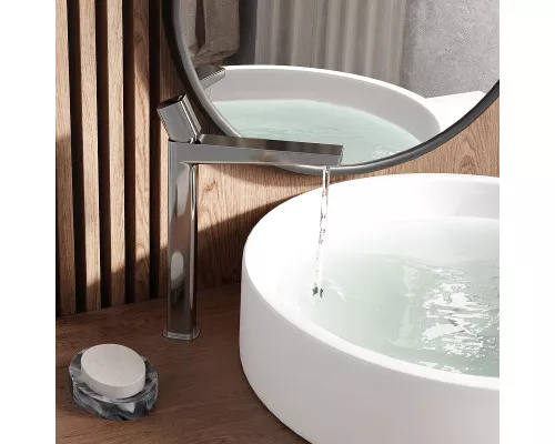 Приобрести Смеситель для раковины WasserKRAFT Naab 8603H Хром в магазине сантехники Santeh-Crystal.ru