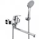 Смеситель для ванны WasserKRAFT Rossel 2802L универсальный Хром Смеситель для ванны WasserKRAFT Rossel 2802L универсальный Хром
