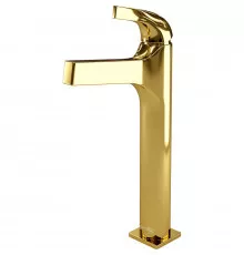 Смеситель для раковины WasserKRAFT Sauer 7103H Золото