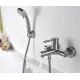 Заказать Смеситель для ванны WasserKRAFT Wern 4201 Хром матовый в магазине сантехники Santeh-Crystal.ru