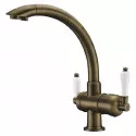 Смеситель для кухни ZorG Clean Water ZR 327 YF ANTIQUE Антик
