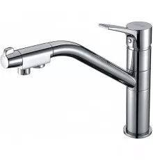 Смеситель для кухни ZorG Sanitary ZR401KF Хром