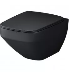 Унитаз AM.PM Inspire V2.0 C50A1700MBSC подвесной Черный матовый с сиденьем микролифт
