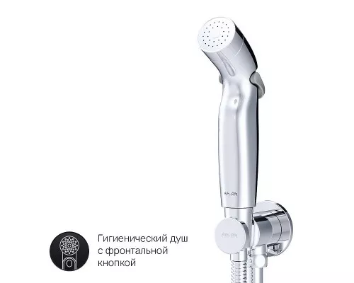 Купить Комплект унитаза с инсталляцией AM.PM Spirit V2.0 CK70HA с сиденьем Микролифт с клавишей смыва Хром с гигиеническим душем и аксессуарами для ванной к в магазине сантехники Santeh-Crystal.ru