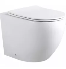 Унитаз Aquanet Cetus 2.0 Rimless 243540 приставной с сиденьем Микролифт