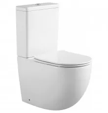 Унитаз компакт Aquanet Cetus 2.0 Rimless 257419 с бачком и сиденьем Микролифт
