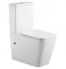 Унитаз компакт Aquanet Tavr 2.0 Rimless 243542 без бачка с сиденьем Микролифт