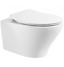 Унитаз BelBagno Acqua BB340CHR/BB2020SC подвесной с сиденьем Микролифт