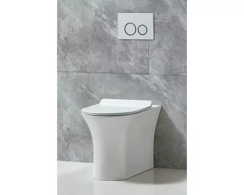 Унитаз BelBagno Ancona BB1224CBR-P приставной без сиденья