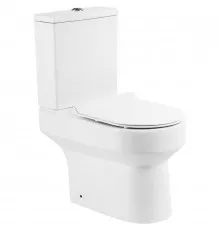 Унитаз компакт BelBagno Norma BB339CPR/BB2111SC без бачка с сиденьем Микролифт