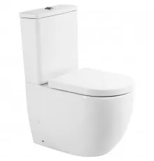 Унитаз компакт BelBagno Sfera-TR BB2128CPR без бачка и сиденья