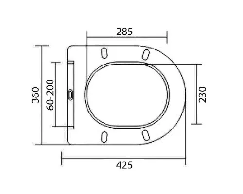 Приобрести Комплект унитаза BelBagno Uno BB3105CHR/SC с инсталляцией Cersanit Black 35 S-IN-BLACK-Cg-w с сиденьем Микролифт и клавишей смыва Хром в магазине сантехники Santeh-Crystal.ru