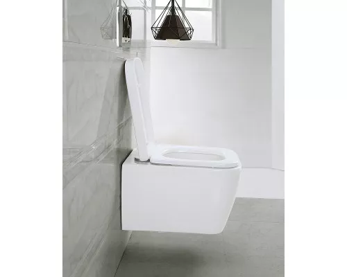 Унитаз BelBagno Veneto BB132CHR/BB132SC подвесной с сиденьем Микролифт