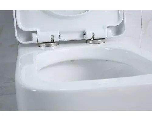 Унитаз BelBagno Veneto BB132CHR/BB132SC подвесной с сиденьем Микролифт