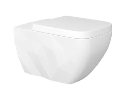 Купить Унитаз Bien Kristal KRKA060N1VP0W3000 подвесной Белый в магазине сантехники Santeh-Crystal.ru