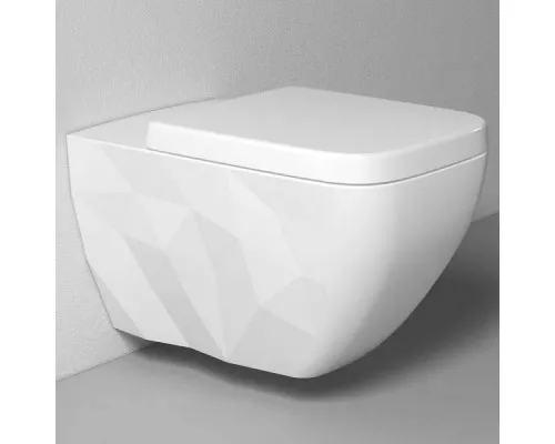 Купить Унитаз Bien Kristal KRKA060N1VP0W3000 подвесной Белый в магазине сантехники Santeh-Crystal.ru