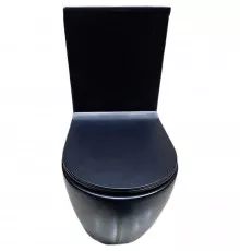 Унитаз компакт CeramaLux 2166-1MB с бачком и сиденьем Микролифт