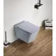Купить Унитаз CeramaLux 5170MHL подвесной Голубой матовый с сиденьем Микролифт в магазине сантехники Santeh-Crystal.ru