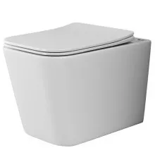 Унитаз Ceramica Nova Cubic CN1806 подвесной с сиденьем Микролифт