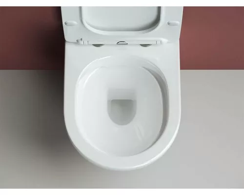 Купить Унитаз Ceramica Nova Forma CN3009 подвесной с сиденьем Микролифт в магазине сантехники Santeh-Crystal.ru