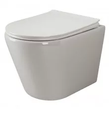 Унитаз Ceramica Nova Highlight Rimless CN1804 подвесной с сиденьем Микролифт