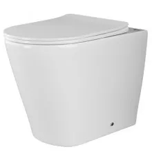 Унитаз Ceramica Nova Highlight Rimless CN1812 приставной с сиденьем Микролифт